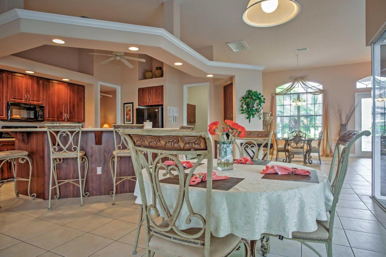 Calm Cape Coral Family Home With Private Heated Pool! Exterior foto