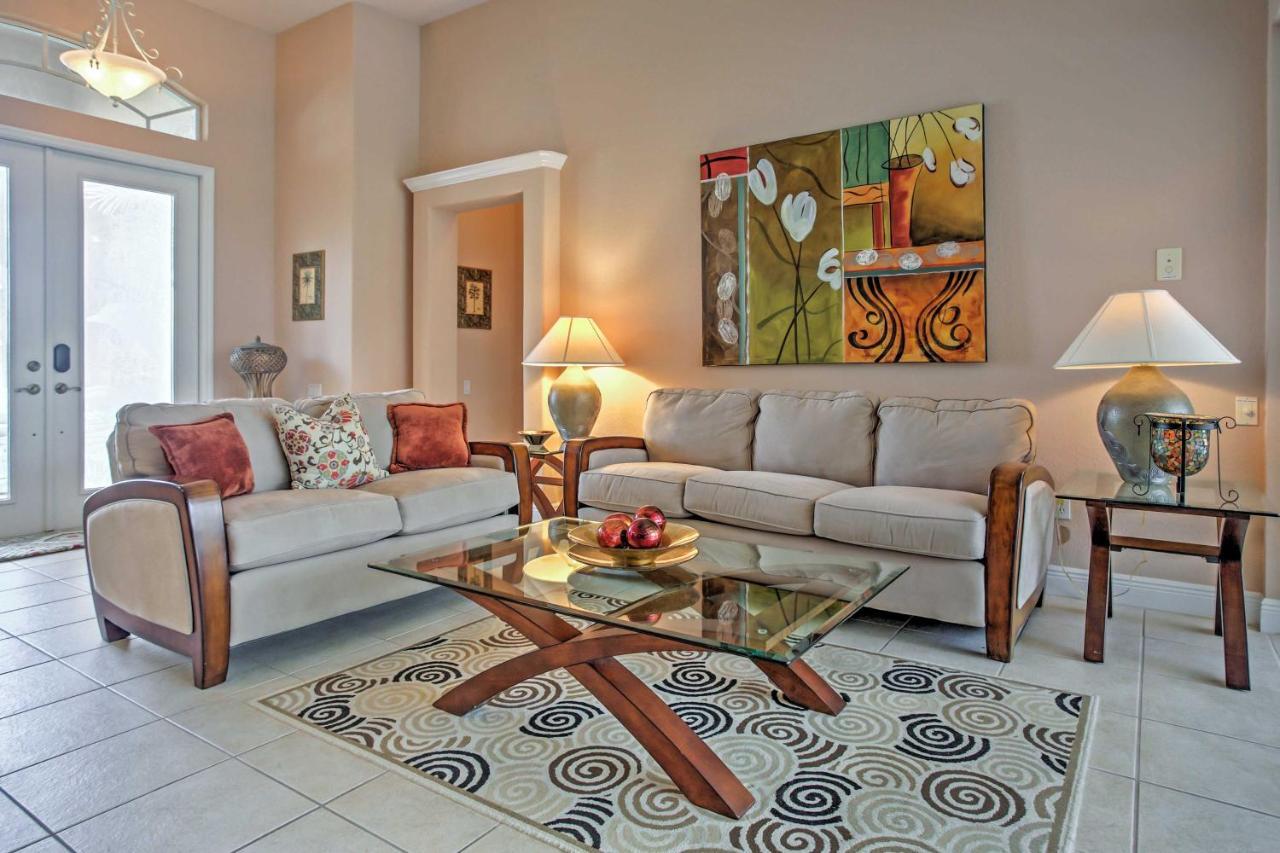 Calm Cape Coral Family Home With Private Heated Pool! Exterior foto