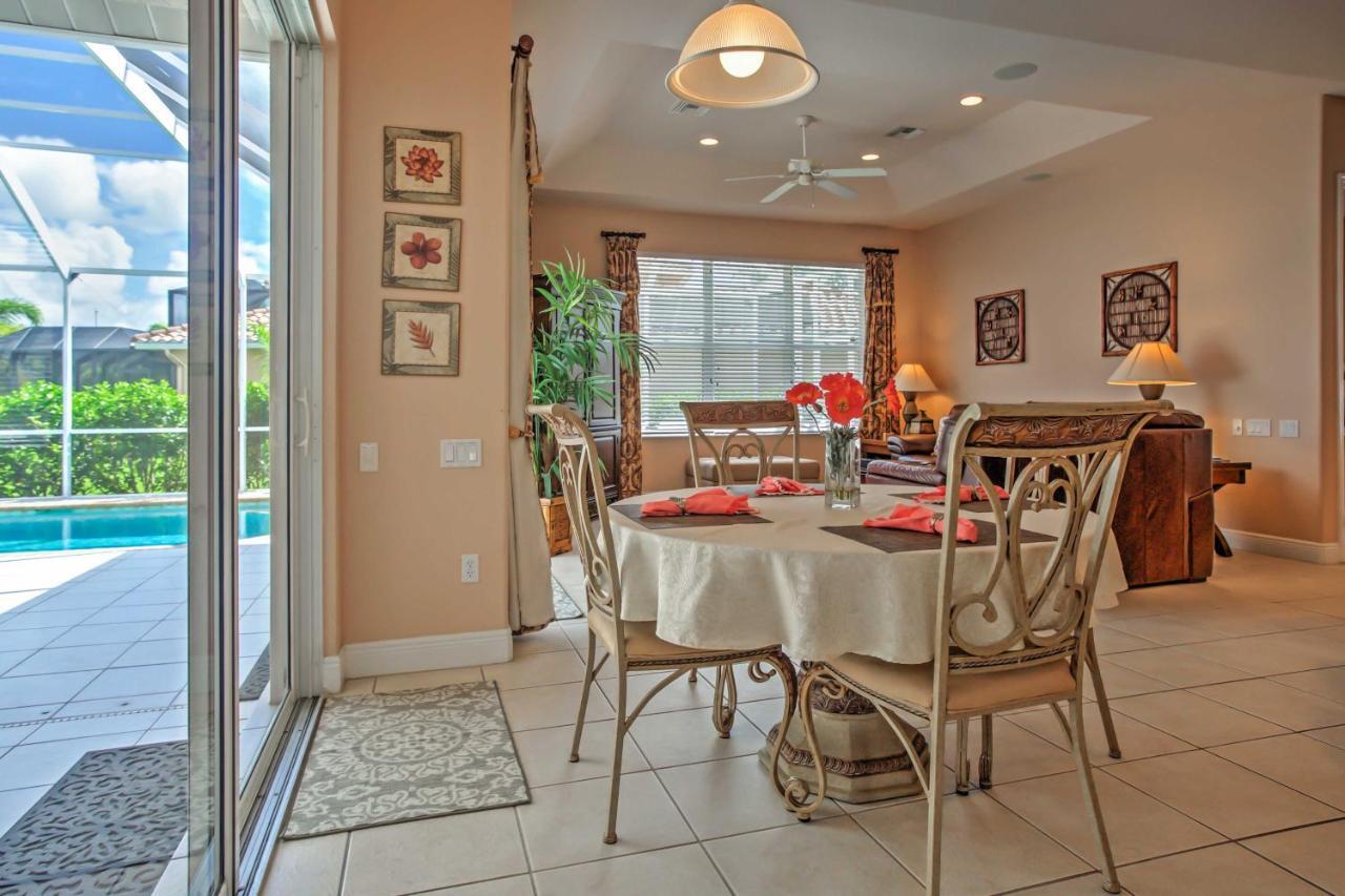 Calm Cape Coral Family Home With Private Heated Pool! Exterior foto