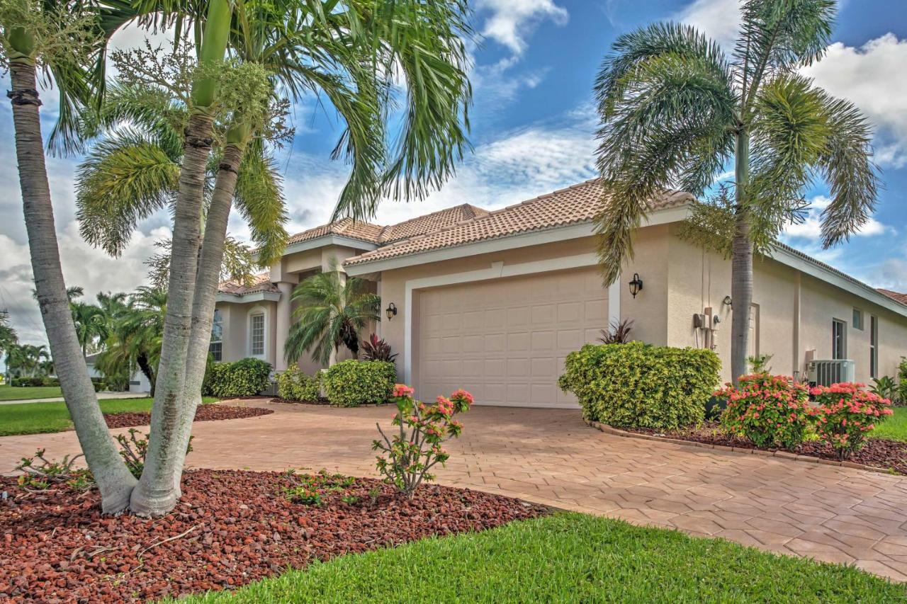 Calm Cape Coral Family Home With Private Heated Pool! Exterior foto